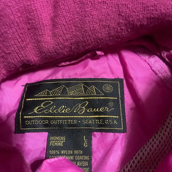 Vintage LL Bean Rain Jacket Large - Picture 3 of 8